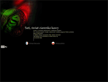 Tablet Screenshot of cafesati.com.pl