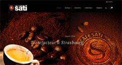 Desktop Screenshot of cafesati.com