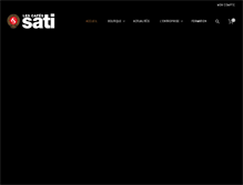Tablet Screenshot of cafesati.com